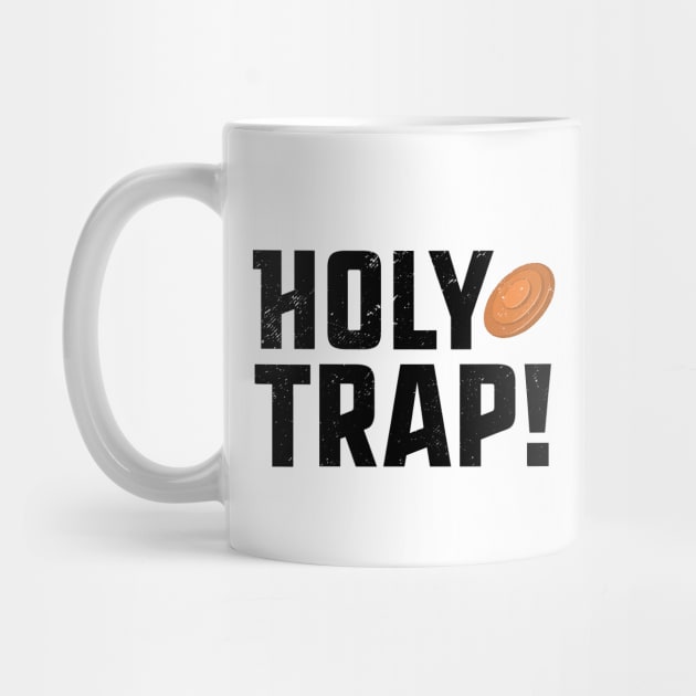 Trap Shooting T-Shirt Holy Trap Shotgun Clay Pigeon Skeet Pun by Uinta Trading